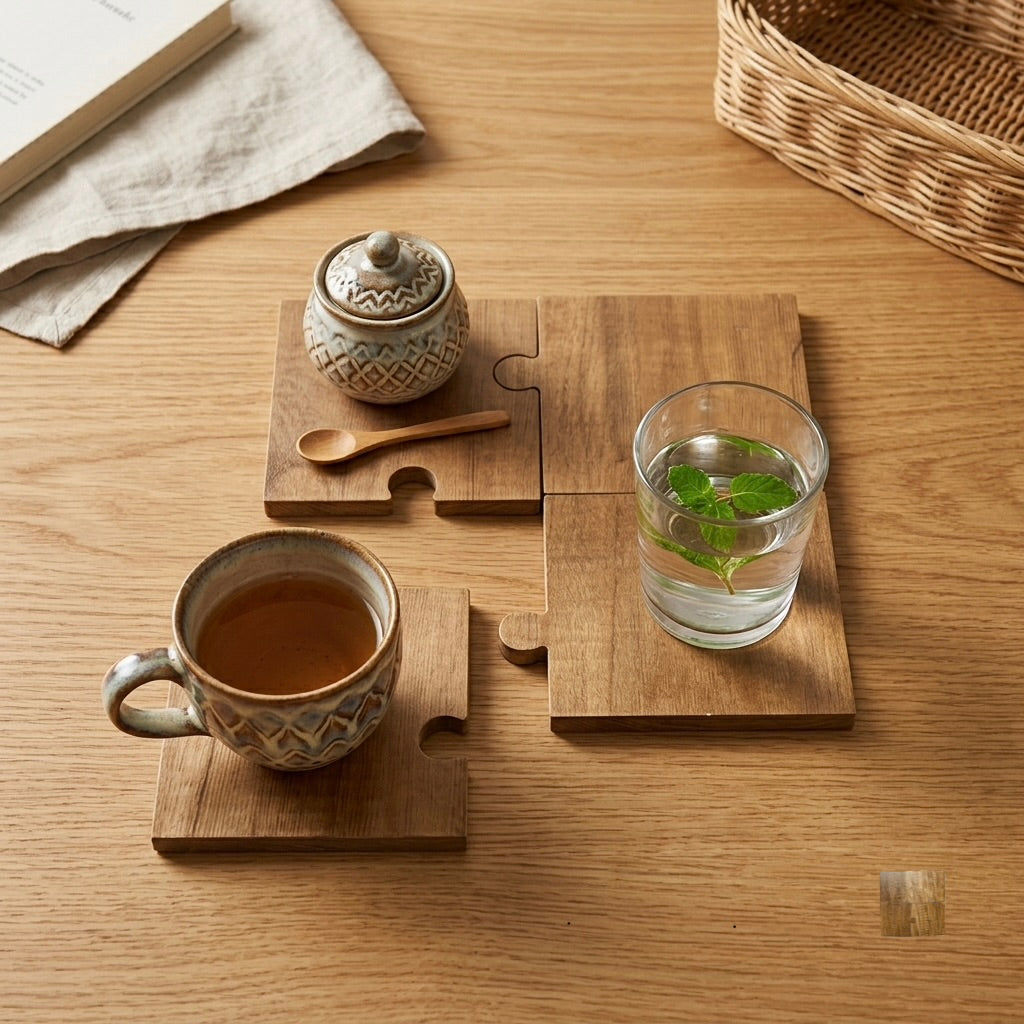 Puzzle coasters