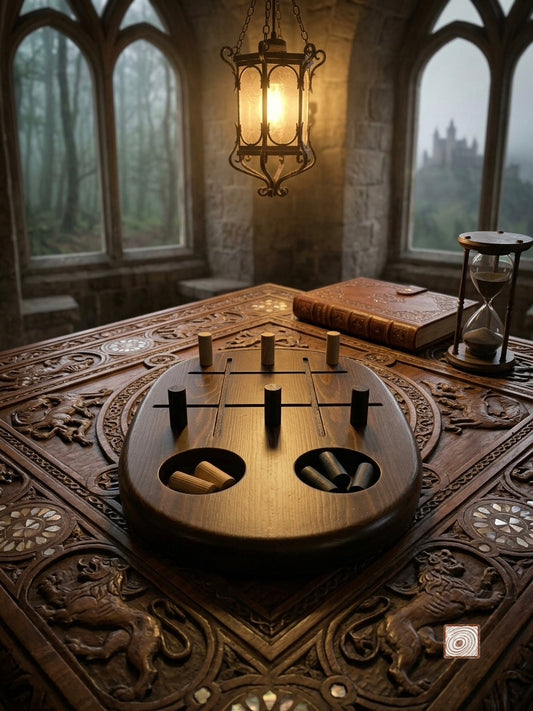 Obsidian Grid – Premium Wooden Strategy Board Game